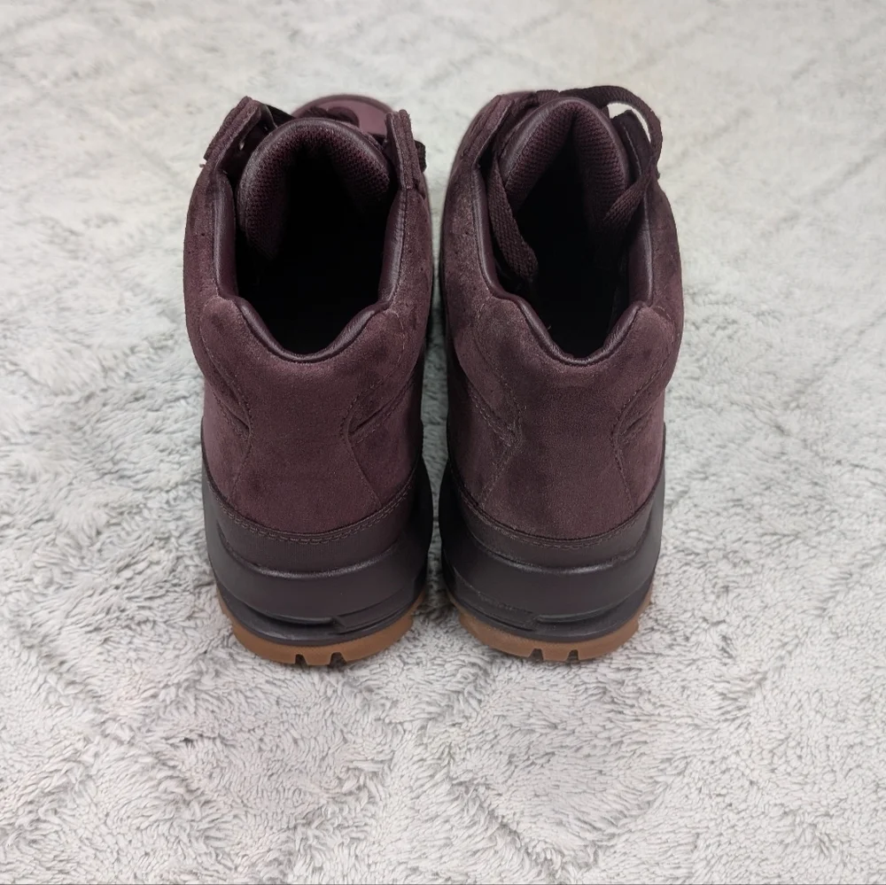 Nike Air Max Goadome ACG Deep Burgundy Gum Suede Boots Mens 10.5 865031-602 NEW